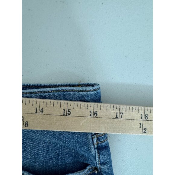 Driftwood Charlee Cuff embroidered wide leg relaxed jeans‎ 90s retro sz 30 - Picture 5 of 10